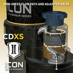 ICON 2021-2023 Ford Bronco, Rear, 1.25-3” Lift, V.S. 2.5 Series Coilover Kit, Remote Reservoir w/ CDXS, Heavy Rate Spring