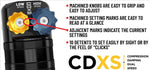 ICON 2021-2023 Ford Bronco, Rear, 1.25-3” Lift, V.S. 2.5 Series Coilover Kit, Remote Reservoir w/ CDXS, Heavy Rate Spring